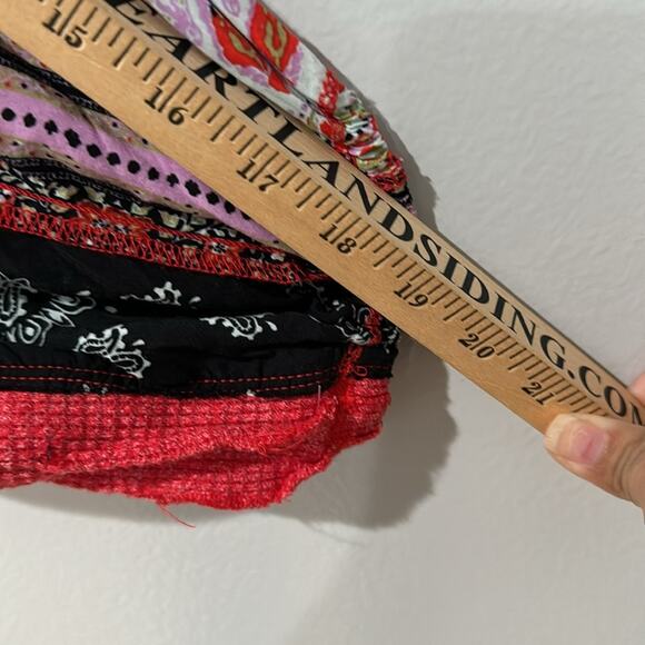 Free People We The Free Valentine Red  Balloon Sleeve Thermal Medium Red Top - Picture 8 of 10